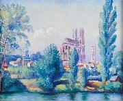 Helge Johansson Mantes France oil painting reproduction